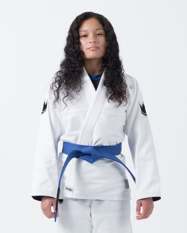 kingz Nano 3.0 Womens Jiu Jitsu Gi - White