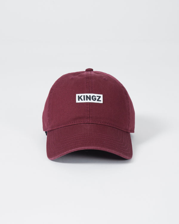 Kingz Slant Dad Hat - Maroon