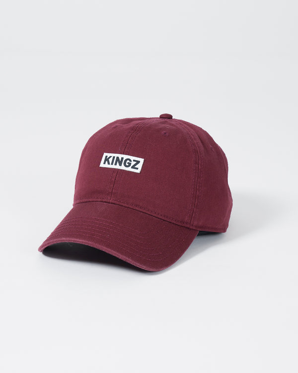 kingz Slant Dad Hat - Maroon