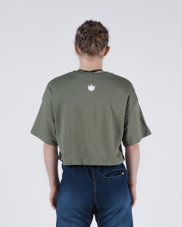 Kingz Slant Women's Crop Top
