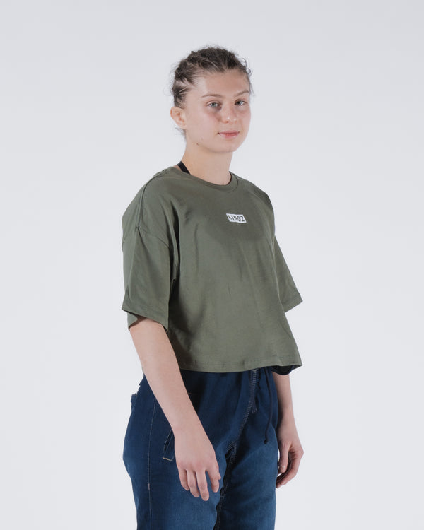 Kingz Slant Women's Crop Top