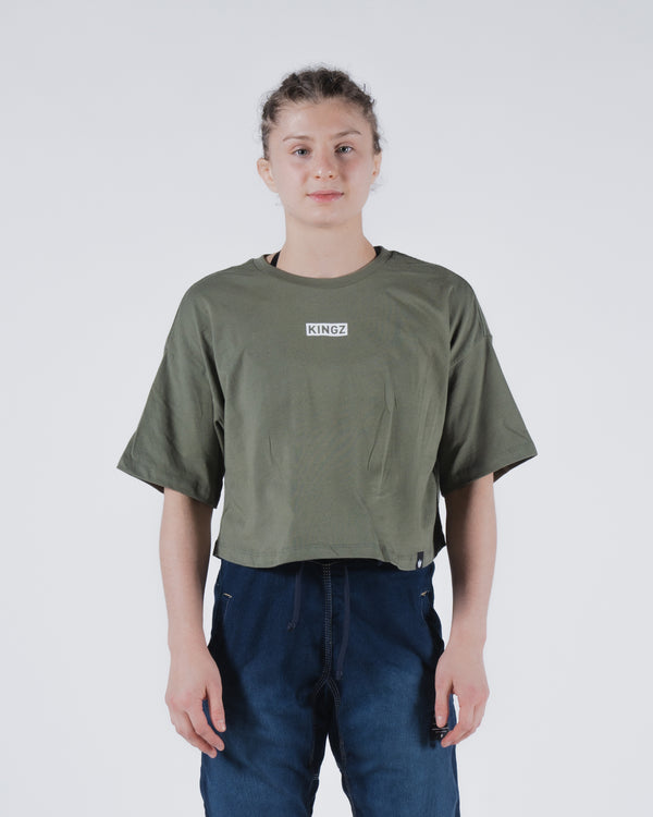 kingz Slant Women's Crop Top