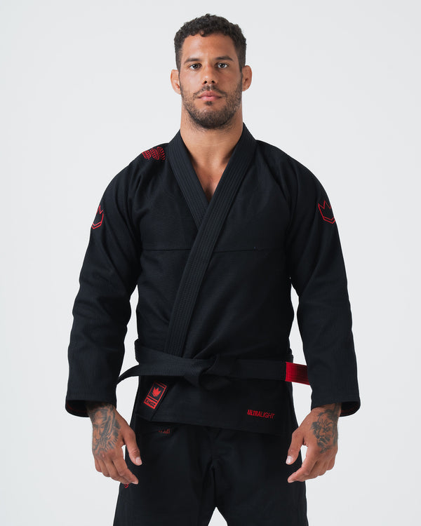 kingz Ultralight 2.0 Jiu Jitsu Gi - Black