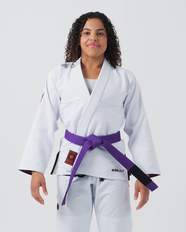 kingz Ultralight 2.0 Women's Jiu Jitsu Gi - White