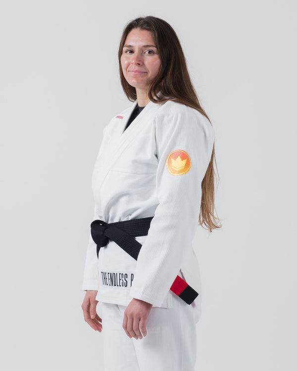 Kingz Limited Edition - Endless Roll Women's Jiu Jitsu Gi - White
