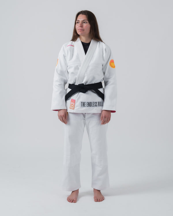 Kingz Limited Edition - Endless Roll Women's Jiu Jitsu Gi - White