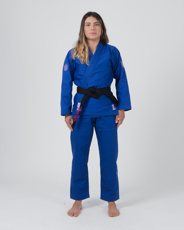Kingz The ONE Womens Jiu Jitsu Gi - Blue/Lavender - FREE White Belt - 2023 Version