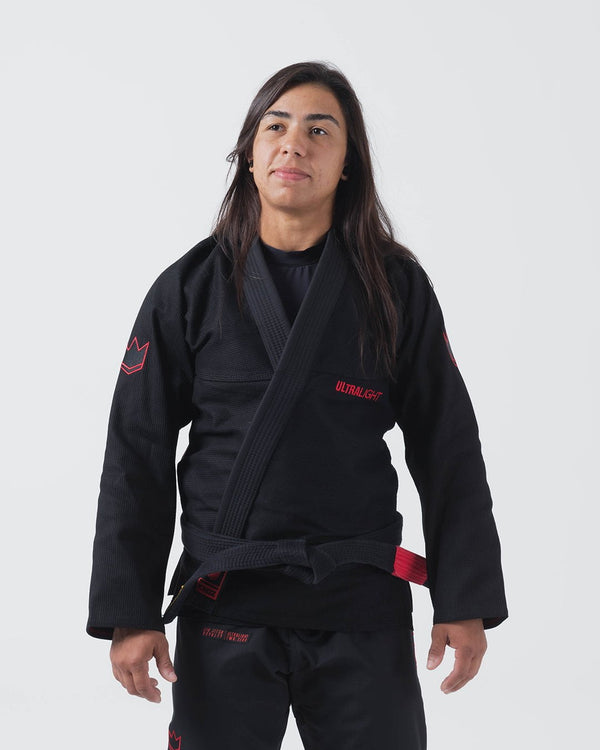 Kingz Ultralight 2.0 Women's Jiu Jitsu Gi - Black (2023 Version)