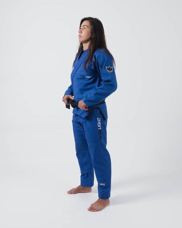Kingz Ultralight 2.0 Women's Jiu Jitsu Gi - Blue (2023 Version)