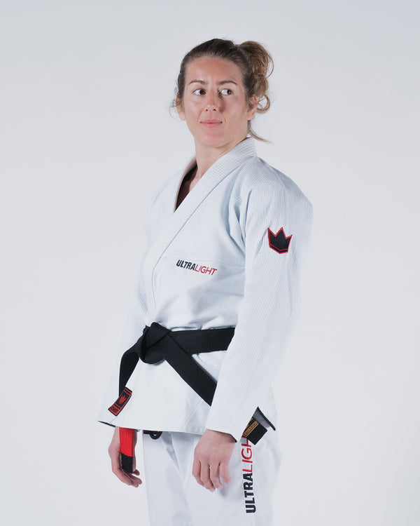 Kingz Ultralight 2.0 Women's Jiu Jitsu Gi - White (2023 Version)