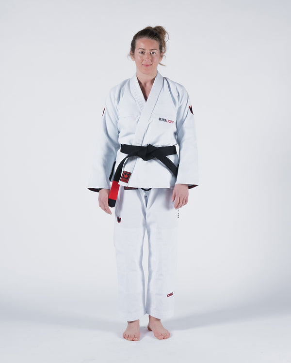 Kingz Ultralight 2.0 Women's Jiu Jitsu Gi - White (2023 Version)