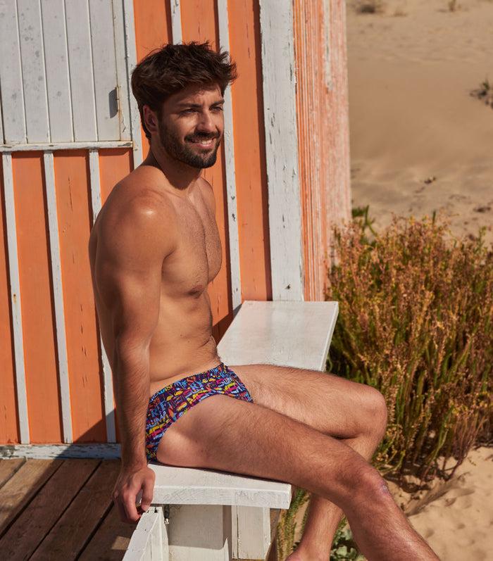 Kiniki Aloha Tan Through Deep Waist Swim Brief