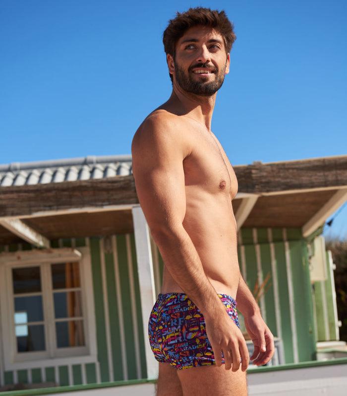 Kiniki Aloha Tan Through Swim Trunks