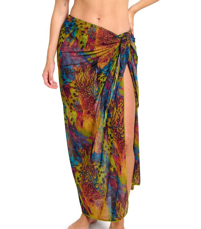 kiniki Amalfi Tan Through Beach Sarong
