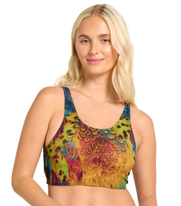 kiniki Amalfi Tan Through Cropkini