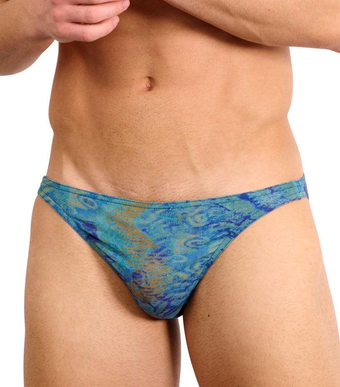 Kiniki Azure Tan Through Swim Micro Brief