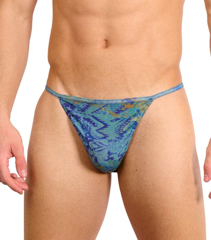 kiniki Azure Tan Through Swim Tanga