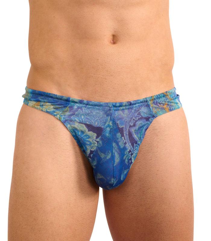 kiniki Azure Tan Through Swim Thong