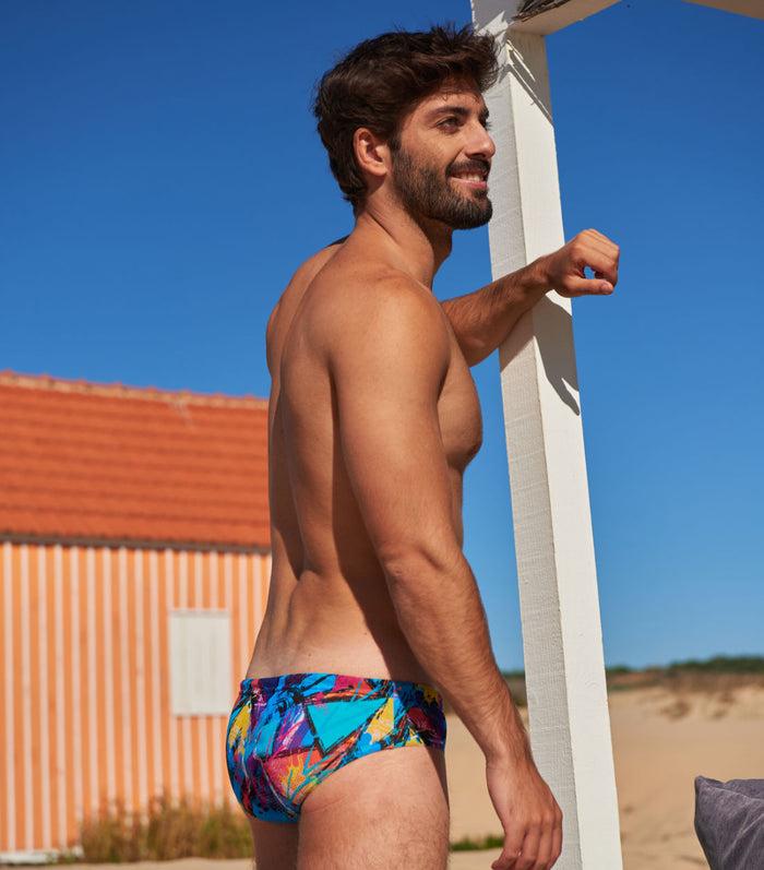 Kiniki Bahama Tan Through Deep Waist Swim Brief