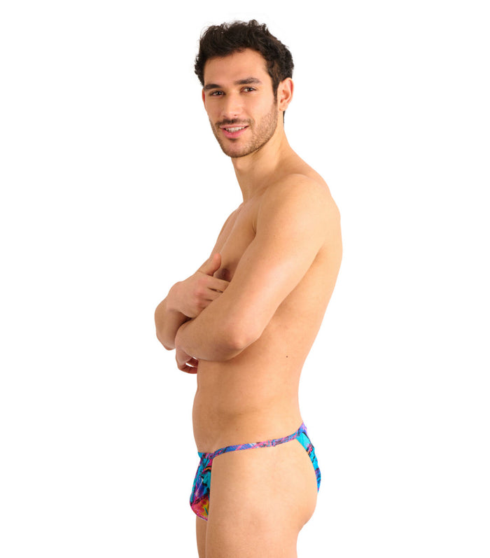 Kiniki Bahama Tan Through Swim Tanga