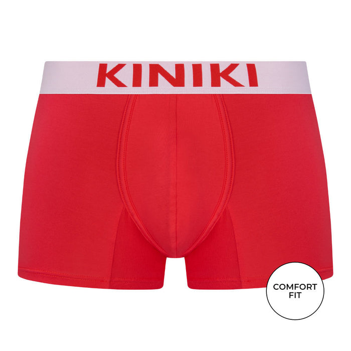 kiniki Bamboo Boxer Red
