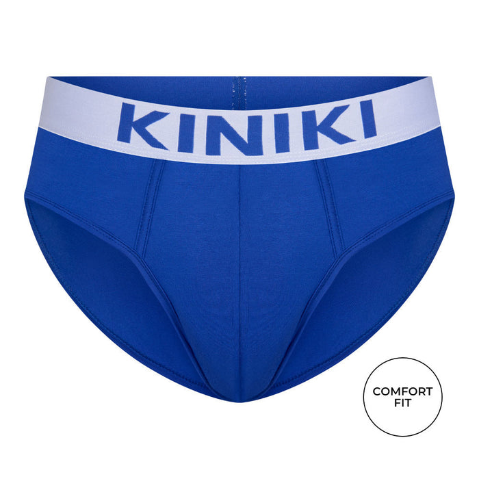 kiniki Bamboo Brief Blue