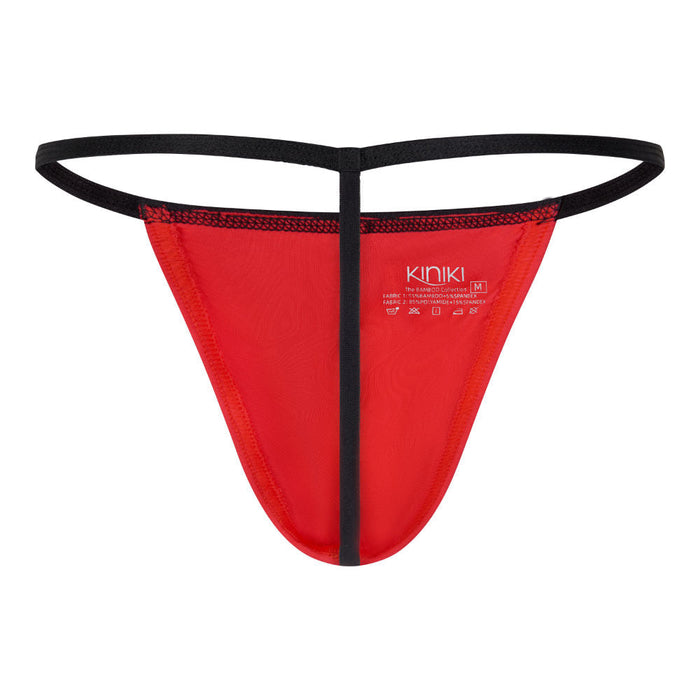 Kiniki Bamboo G-String Red