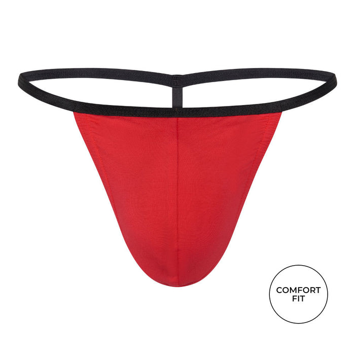 kiniki Bamboo G-String Red