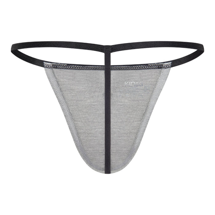 Kiniki Bamboo G-String Silver