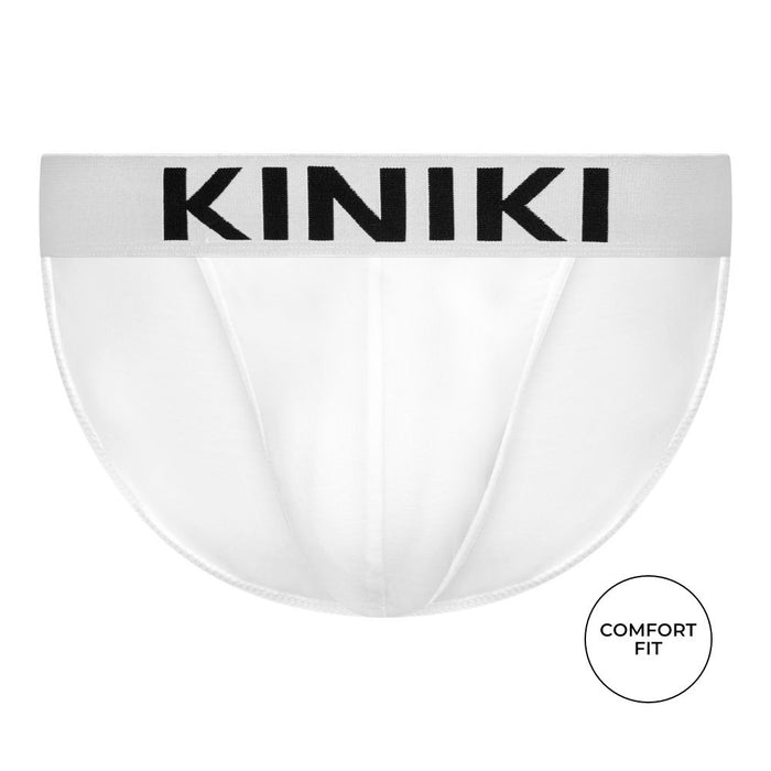 kiniki Bamboo Tanga White