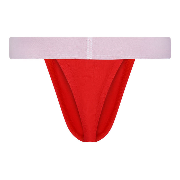Kiniki Bamboo Thong Red