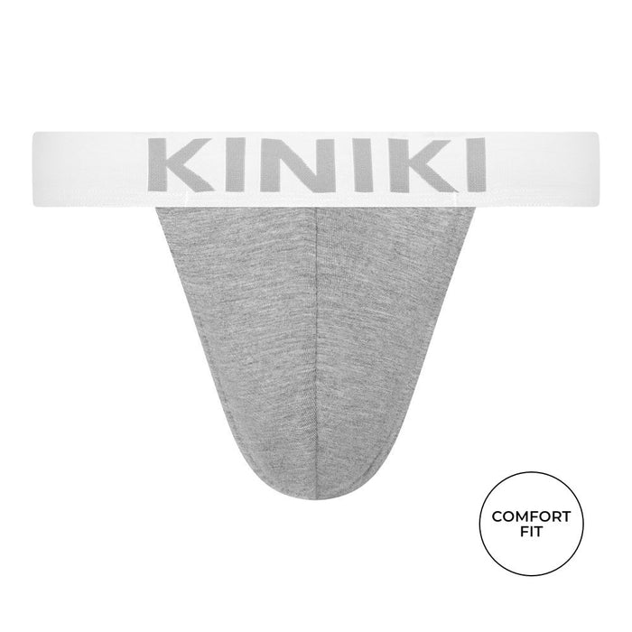 kiniki Bamboo Thong Silver