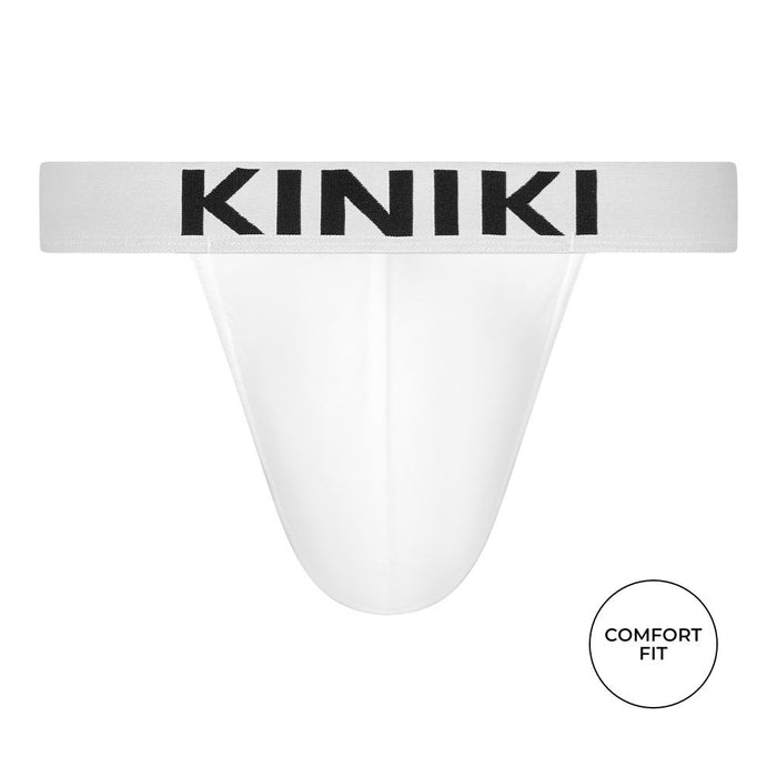 kiniki Bamboo Thong White