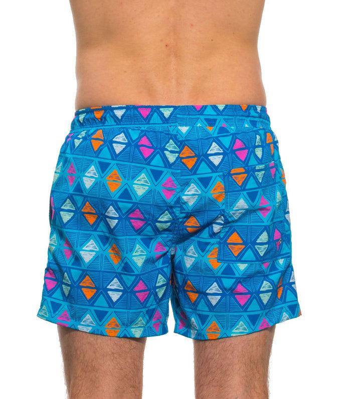 Kiniki Beach Board Shorts Aztec
