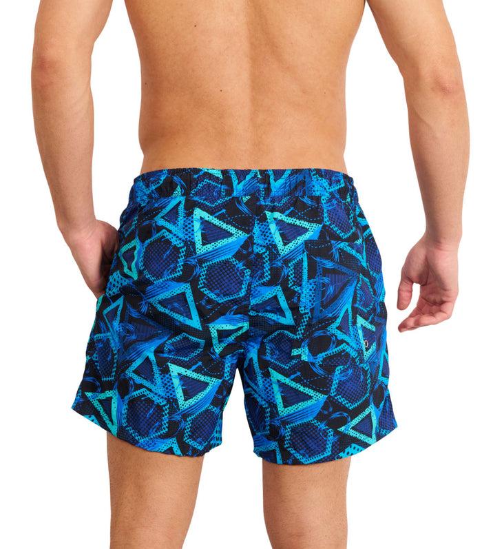 Kiniki Beach Board Shorts Blue Lagoon