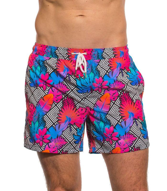 kiniki Beach Board Shorts Tropic