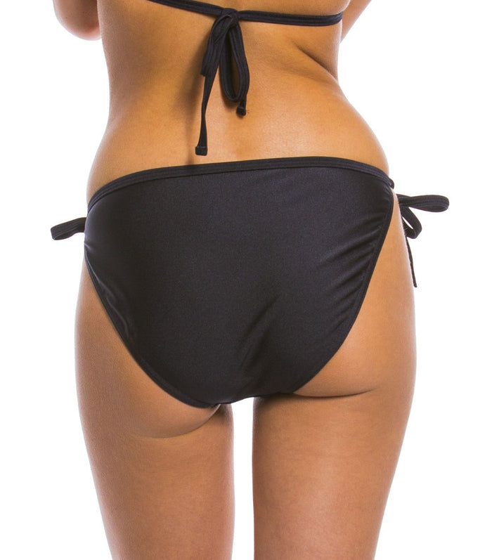 Kiniki Black Tie Side Bikini Tanga