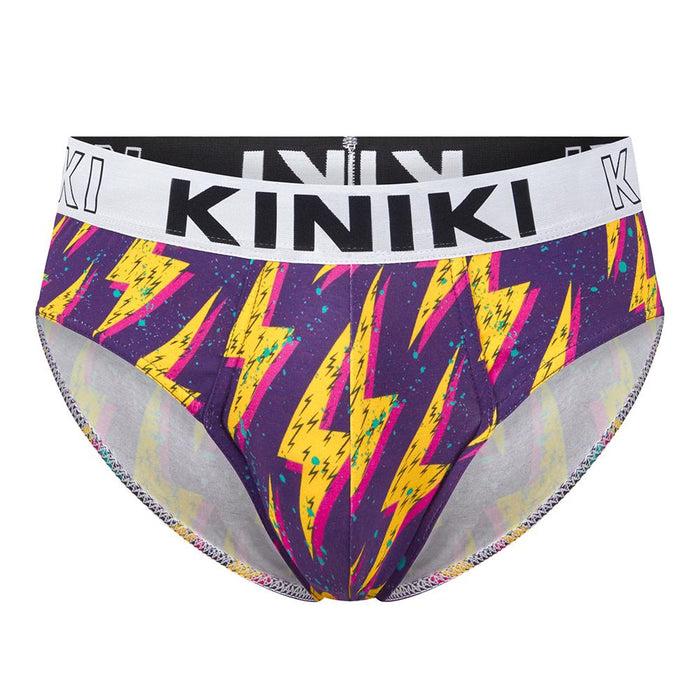 kiniki Cotton Printed Briefs - Flash