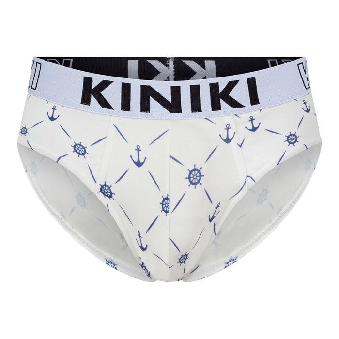 kiniki Cotton Printed Briefs - Sailor