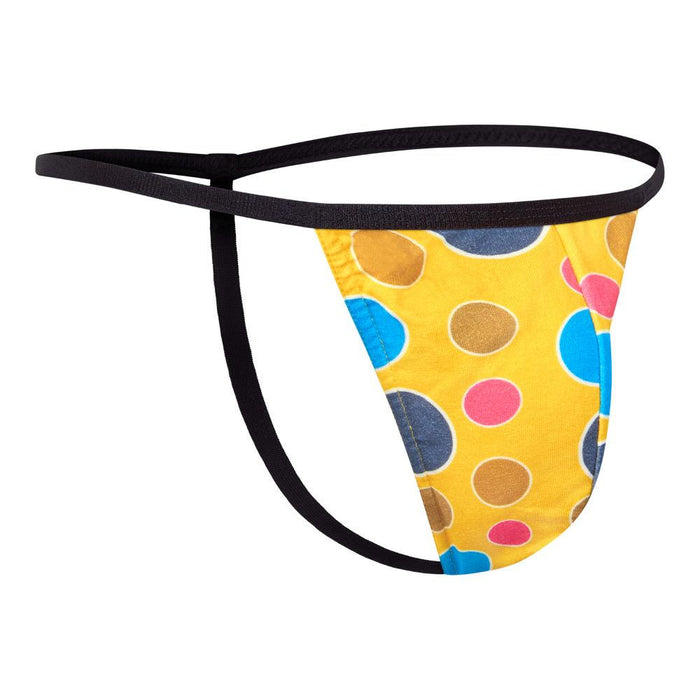 Kiniki Cotton Printed G-Strings - Bubbles