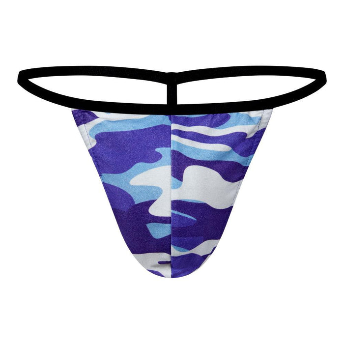 kiniki Cotton Printed G-Strings - Camo