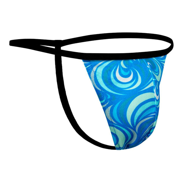 Kiniki Cotton Printed G-Strings - Flash