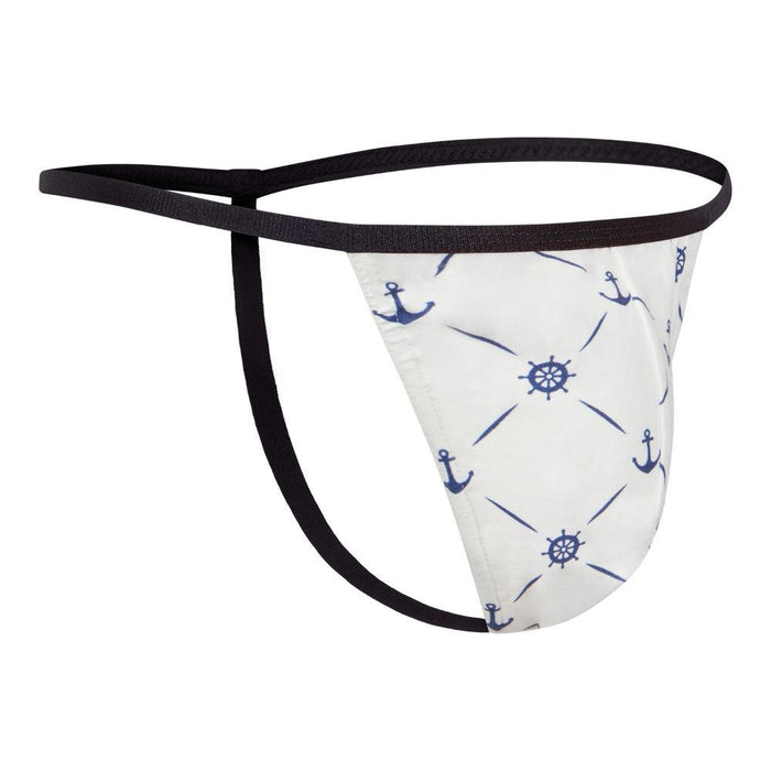Kiniki Cotton Printed G-Strings - Sailor