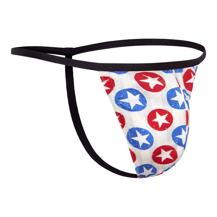 Kiniki Cotton Printed G-Strings - Stars