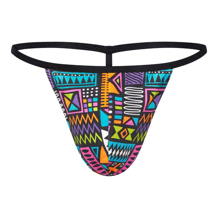 kiniki Cotton Printed G-Strings - Tribal