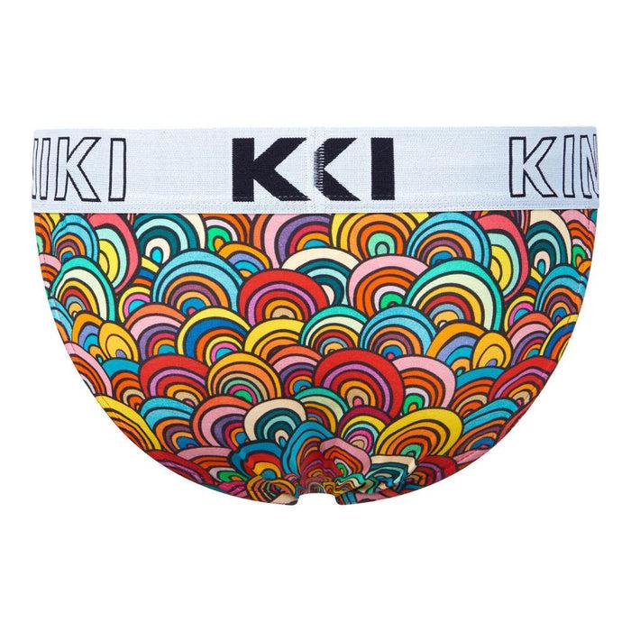 Kiniki Cotton Printed Tangas - Rainbows