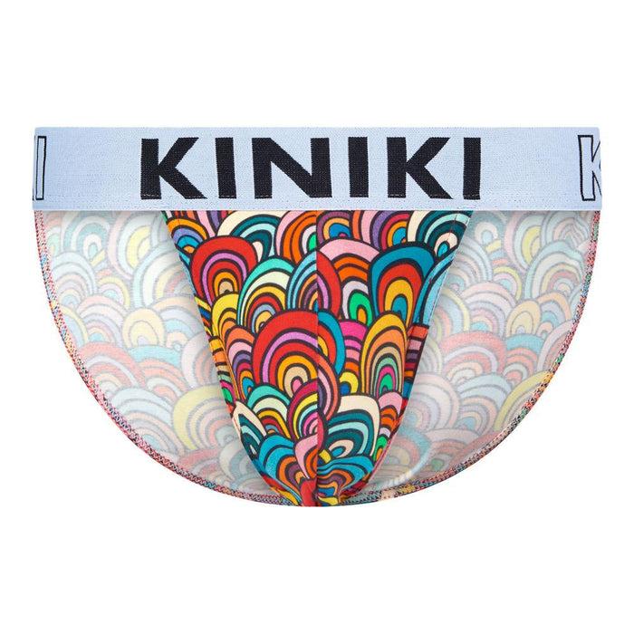 kiniki Cotton Printed Tangas - Rainbows
