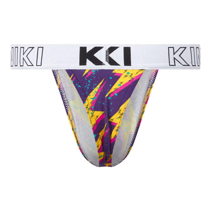 Kiniki Cotton Printed Thongs - Flash