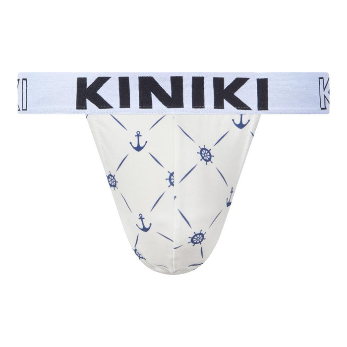 kiniki Cotton Printed Thongs - Sailor