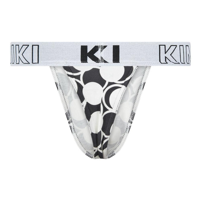 Kiniki Cotton Printed Thongs - Spots
